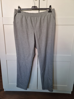 Gray striped trousers C&A r. 42