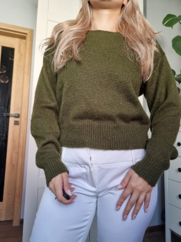 Green sweater NLY TREND r. XS