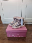 Pink snow boots for a girl r. 27