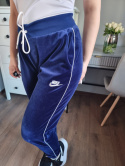 Sweatpants, NIKE, blue, size S