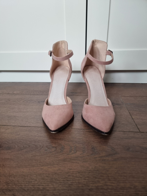 Stilettos powder pink r. 39