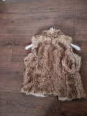 Fur vest for a girl