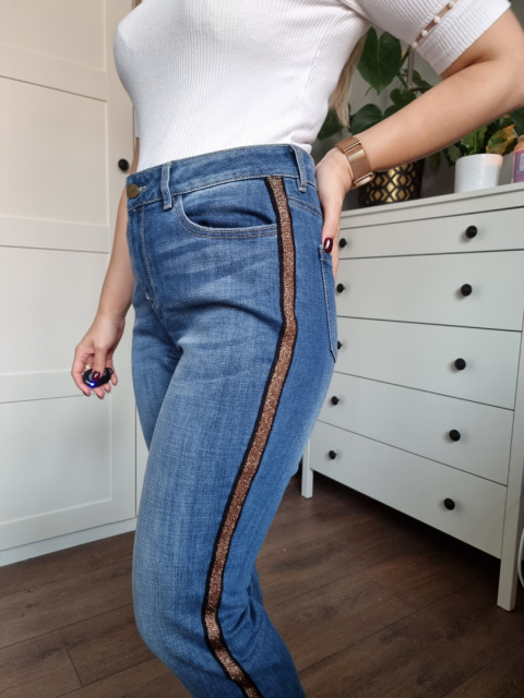 Blue jeans STRAIGHT, DENIM by TU, r. 8