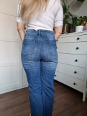 Niebieskie jeansy STRAIGHT, DENIM by TU, r. 8