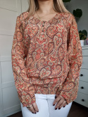 Colourful blouse, viscose, CHILLNORWAY, size XS