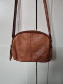 Two-compartment handbag, natural leather, RE:DESIGNET BY DIXIE