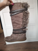 Fur-lined boots Guess, size 38