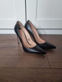 Black high heels Celebrity Vero Cuoio, Italian classic, size 38