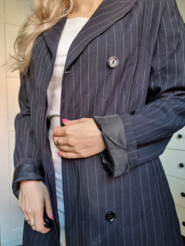 Striped Blazer Made of Virgin Wool