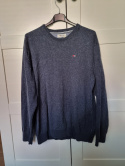 Navy blue Bison sweater, size XXL