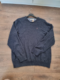 Granatowy sweter Bison, r. XXL