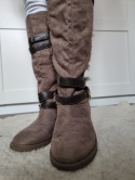 Kožešinové kozačky Guess, vel. 38